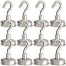 Ganchos magnéticos GREATMAG Heavy Duty 16 kg, pacote suspenso com 12 Ganchos magnéticos GREATMAG Heavy Duty 16 kg, pacote suspenso com 12
