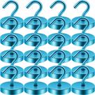Ganchos magnéticos Neosmuk 54kg+ Heavy Duty RoyalBlue x20