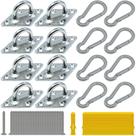 Ganchos Pad Eye e Snap Hooks TERMATH 304 em aço inoxidável