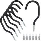 Ganchos para Bicicleta KURUI, Kit com 8 Unidades, Suporte de Parede e Teto para Serviço Pesado Ganchos para Bicicleta KURUI, Kit com 8 Unidades, Suporte de Parede e Teto para Serviço Pesado