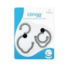 Ganchos para Carrinho Cinza Kit 2 Unidades Super Resistentes