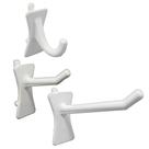 Ganchos Pegboard Greenleaf Industries PegPro J, 1, 2 ganchos, pacote com 50