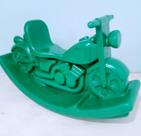 Gangorra Moto Radical Baby Verde Bandeira