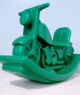 Gangorra Moto Radical Baby Verde