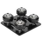 Gantry Plate Fafeicy Black para acessórios de impressora 3D
