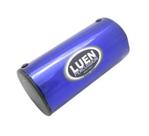 Ganza 10 cm alum. color azul simples