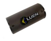 Ganza 10 cm alum. color preto simples