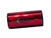 Ganza 10 cm alum. color vermelho simples