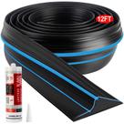 Garage Door Threshold Seal Strip Jin & Bao, kit de 12 pés, azul