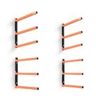 Garage Shelving Homydom, 3 níveis, Heavy Duty, pacote com 4