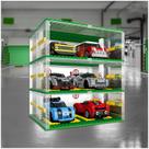 Garagem de estacionamento Cabeeskii compatível com carro Speed Champions Garagem de estacionamento Cabeeskii compatível com carro Speed Champions