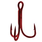 Garatéia Red Anzol Triplo Nº 1/0 Pesca Traíra Carpa 100 Pçs