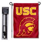 Garden Flag College Flags & Banners Co. Cabeça de Trojan USC Trojans