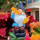 Garden Gnomes DKJOCKY Funny Outdoor Solar com luzes LED