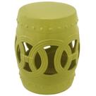 Garden Seat Banqueta Ceramica Opção De Cor Design Vazado Garden Seat Banqueta Ceramica Opção De Cor Design Vazado
