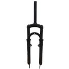 Garfo 26 Mtb Suspensão MD-711G Aço 21,1mm Disco Rosca Preto