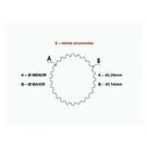 GARFO CARDAN CENTRAL para MBB 1418 1618 1620LK 1720 OF1721 2 GARFO CARDAN CENTRAL para MBB 1418 1618 1620LK 1720 OF1721 2