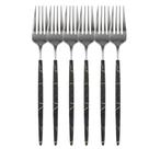 Garfo Colher Faca Colher De Sobremesa Talheres Inox 6pç Slim