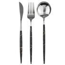 Garfo Colher Faca Conjunto De Talheres 18 Peças Slim