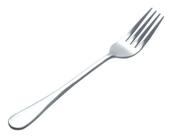Garfo de Mesa classic 19cm 25grs em aço inox kit 6 unid.