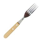 Garfo De Mesa Inox Com Cabo De Madeira 19 cm Garfo De Mesa Inox Com Cabo De Madeira 19 cm