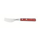 Garfo De Mesa Inox Tramontina Polywood Vermelho