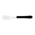 Garfo de Mesa Leme com Lâmina em Aço Inox e Cabo de Polipropileno Preto - Tramontina Garfo de Mesa Leme com Lâmina em Aço Inox e Cabo de Polipropileno Preto - Tramontina