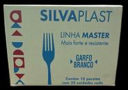 Garfo Descartável SilvaPlast - Caixa c/500