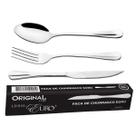 Garfo Faca Colher Inox 36 Peças Talheres
