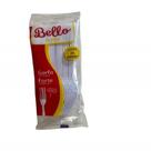 Garfo linha forte ps branco bello festas 20un Garfo linha forte ps branco bello festas 20un