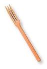 Garfo Madeira Com 3 Dentes Edal 27x2,5cm Cozinha Churrasco