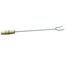Garfo Para Churrasco 59cm Com Cabo De Madeira