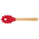 Garfo para massa de silicone e cabo bamboo mor