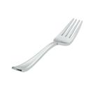 Garfo Refeição Descartável Premium Tipo Inox 10 Unidades - Silver plastico
