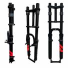 Garfo Suspensão Veloforce Gordo Aro 26 MTB 60mm Mola Aço Freio Disco e VBrake Preto Garfo Suspensão Veloforce Gordo Aro 26 MTB 60mm Mola Aço Freio Disco e VBrake Preto