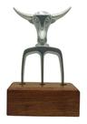 Garfo Tridente Para Churrasco Com Base De Madeira Slupshop
