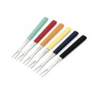 Garfo Utensilio Para Petisco com 6 Garfinhos Inox Aperitivo