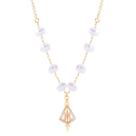Gargantilha Aparecida Cristal Pérolas Agua Doce Sint Gargantilha Aparecida Cristal Pérolas Agua Doce Sint