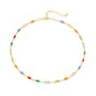 Gargantilha banhada a ouro COLORIDO 531882 Rommanel