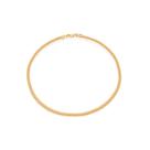 Gargantilha banhado ouro 3x 24k 18k e 22k feminino choker fio salamandra rommanel 531779