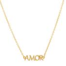 Gargantilha banhado ouro 3x 24k 18k e 22k feminino descrição amor rommanel 50cm e 45cm 531718 Gargantilha banhado ouro 3x 24k 18k e 22k feminino descrição amor rommanel 50cm e 45cm 531718