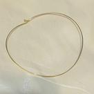 Gargantilha Choker Aro de Metal com Fecho Gargantilha Choker Aro de Metal com Fecho