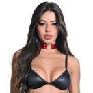 Gargantilha Choker Com Argola Média em Montana Linda e Surpreendente