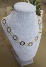 Gargantilha choker Semijoia banhado a ouro 18k Cod.50812