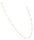 Gargantilha Colar Veneziana Bolinhas 45 Cm 2.0 Ouro 18k 750