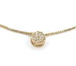 Gargantilha com Pingente de ouro 18k Chuveiro