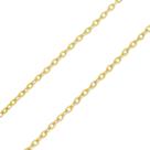 Gargantilha Corrente Feminina Bailarina Ouro 18k 750 45cm