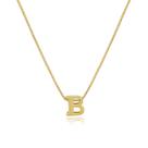 Gargantilha de Letras Folheado a Ouro 18k