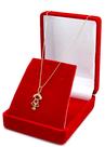 Gargantilha De Ouro 18k 50cm Feminina Bailarina Com Pingente Menina Filha Gargantilha De Ouro 18k 50cm Feminina Bailarina Com Pingente Menina Filha