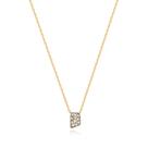 Gargantilha em Ouro 18k com Diamantes - AU10069